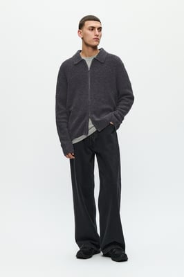 Vest WWAndy Casual fit black offwhite