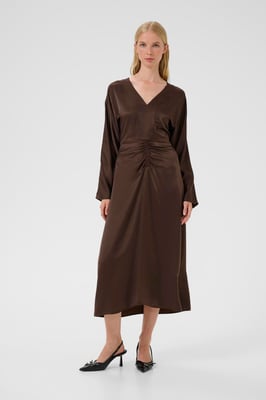 Jurk KBBlanca Feminine black brown