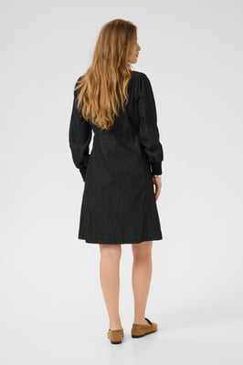 Denim Jurk CUhilka Classic fit black