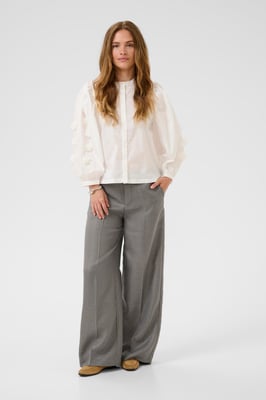 Shirt met lange mouwen CUelna Relaxed fit white