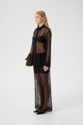 Overhemd met lang mouwen GZedea Loose fit black