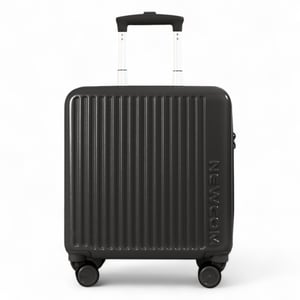 Harde koffer 44 x 22 x 38 cm Zwarte TSA-veilige bagagekoffer Geschikt voor Easyjet, Ryanair