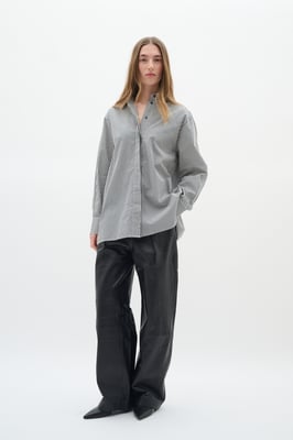 Shirt met lange mouwen NataljaIW Loose fit white black