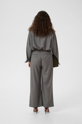 Overhemd met lang mouwen GZeffy Loose fit dark grey