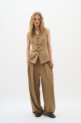 Vest BriettaIW Feminine brown