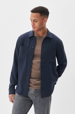 Overshirts MApelton Regular fit dark navy