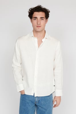Overhemd met lang mouwen MAmarc Regular fit white