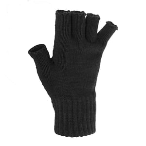 Floso Dames/vrouwen Winterfingerless Gloves (Zwart)