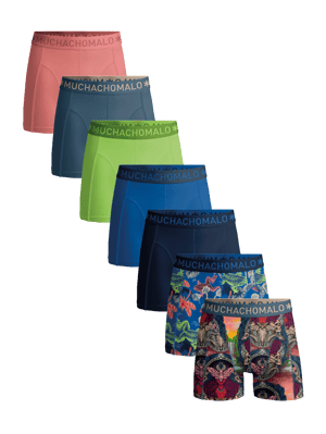 Muchachomalo Heren Boxershorts - 7-Pack - Mannen Onderbroeken