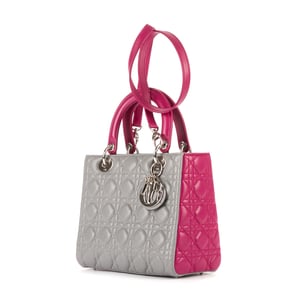 Medium Lady Dior Zip Medium Schoudertas