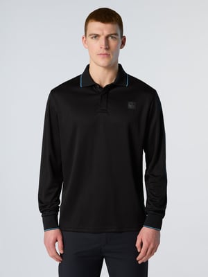 North Sails Polo shirt Coolmax piqué long-sleeved