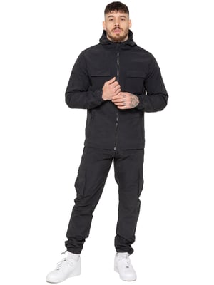 Enzo Milano Heren Poly Cargo Trainingspak Set