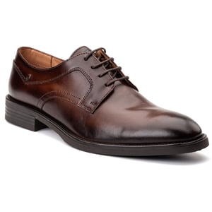 Base London Mouw Leer Heren Bruine Veterschoenen