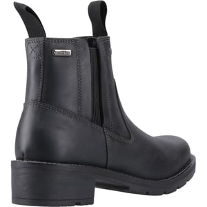 Hunter Skye Dealerboot Leer Dames Zwarte Botten