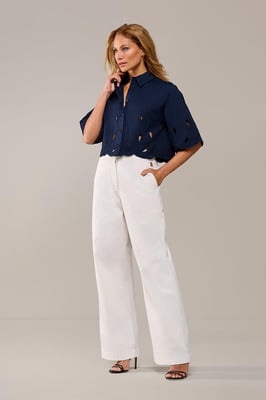 Tirzy Blouse Navy