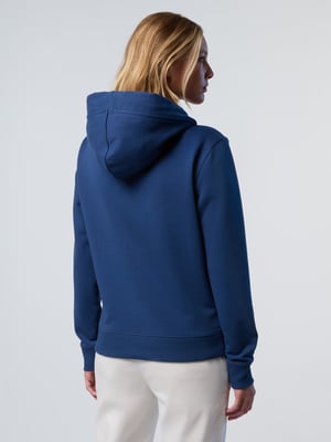 North Sails Hoodie V-hals met North Sails-print