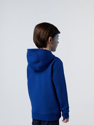 North Sails Hoodie Rits met logopatch