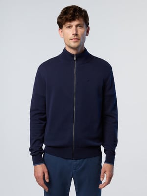 North Sails Trui Volledige ritssluiting met geborduurd logo