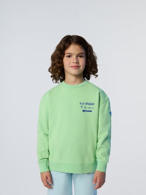 North Sails Sweatshirt Strand afdrukken
