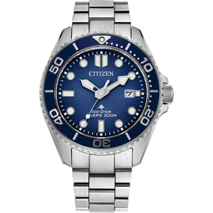 Citizen Promaster Duik Heren Zilveren Horloge BN0260-54L