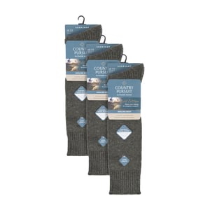 3-pack Visserssokken | Lange Wollen Bootsokken voor Mannen | Kniehoog Hengelsokken