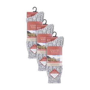 3-Pack Heren Wollen WandelSokken | Dikke Pennine Walker Sokken | Buitenshuis Wandelsokken