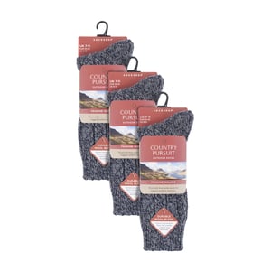 3-Pack Heren Wol Boot Sokken | Dikke Pennine Walker Sokken | Buiten Wandelsokken