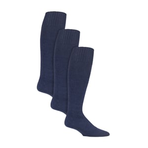 3-Pack Visserssokken | Lange Wollen Bootsokken voor Mannen | Kniehoge Visserssokken