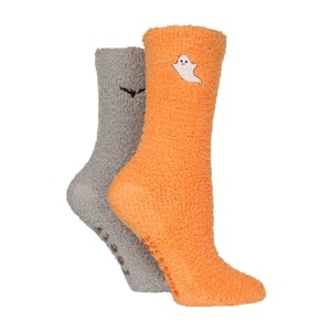 2-Pack Dames Gezellige Lounge Sokken voor Slaap