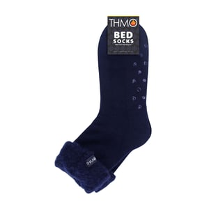 1 Pack Heren Zachte Pluche Voering Slippersokken