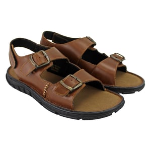 Heren Zomer Strand Leren Sandalen