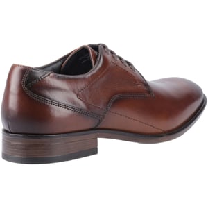 Pod Carl Leren Cognac Heren Veterschoenen