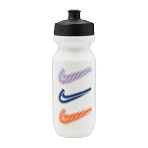 Nike Grote Mond Grafische Sportfles (Wit/zwart)