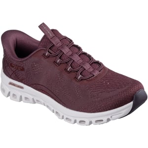 Skechers Glide-Step Elevate Amaze Textiel Dames Bordeaux Sneakers