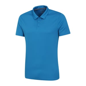Mountain Warehouse Heren Endurance IsoCool Poloshirt (Blauw)