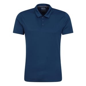 Mountain Warehouse Heren Endurance IsoCool Poloshirt (Donkerblauw)