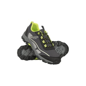 Mountain Warehouse Softshell wandelschoenen voor kinderen (Helder groen)