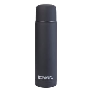 Mountain Warehouse Gegummeerde 500ml flacon (Zwart)