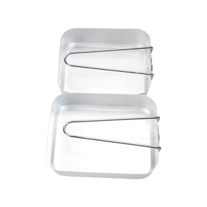 Mountain Warehouse Camping Mess Kit (Zilver)