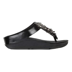 Fit Flop Dames/Dames Rumba Ombre teensandalen (Zwart)