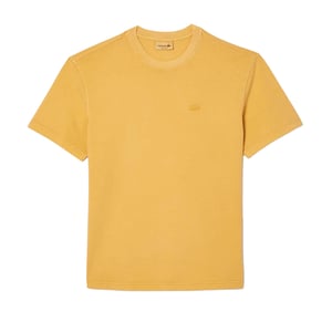Lacoste Heren natuurlijk geverfd T-shirt (Oranje)