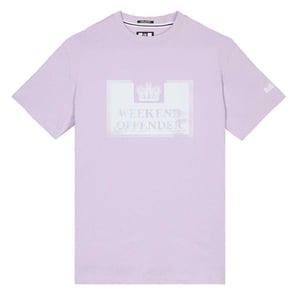 Weekend Offender Heren Bonpensiero Grafisch T-shirt (Paars)