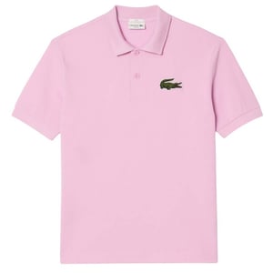 Lacoste Unisex L.12.12 Original Pique Poloshirt voor volwassenen (Roze)