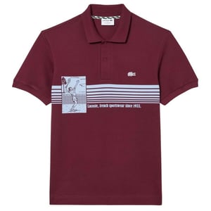 Lacoste Heren Frans Klassiek Poloshirt (Rood)