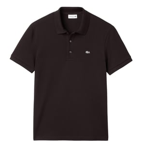 Lacoste Heren Piqué Stretch Slim Poloshirt (Zwart)