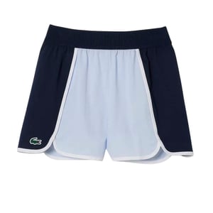 Lacoste Dames/Dames Diamond Taffeta Stretch Sport Shorts (Blauw)