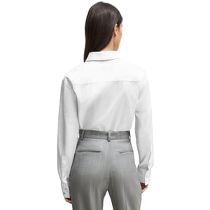 Boss Dames/Dames Naomi X Katoenen Bodysuit (Wit)