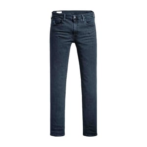 Levis Heren 502 Richmond Tapered Jeans (ZWART/BLAUW)