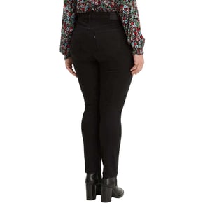 Levis Dames/Dames 721 High Rise Plus Skinny Jeans (Zwart)