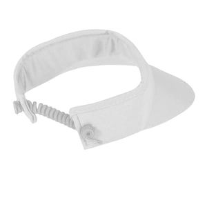 Island Green Dames/Dames Diamante Logo Golf Zonneklep (Wit)